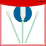 Bulk purchase cleanroom swabs small ropund head supplier for Micro-mechanical cleaning