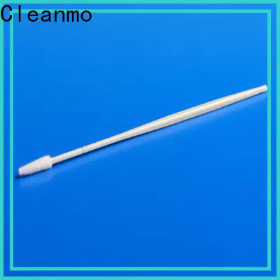 Cleanmo frosted tail of swab handle nylon flocked swab wholesale for cytology testing