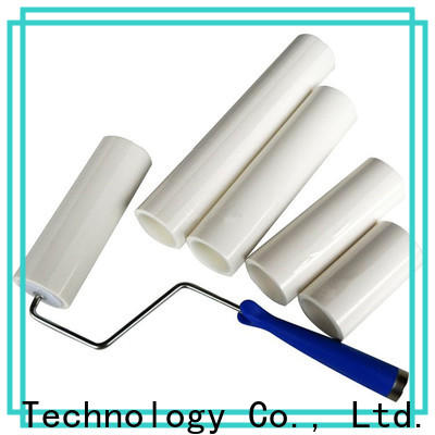 Cleanmo soft surface texture adhesive roller factory for semiconductor