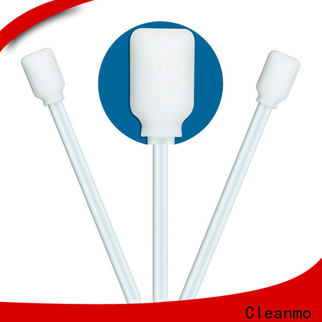 Cleanmo Polyurethane Foam texwipe swabs wholesale for Micro-mechanical cleaning