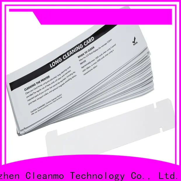 Cleanmo Bulk buy ODM zebra printer cleaning supplier for cleaning dirt