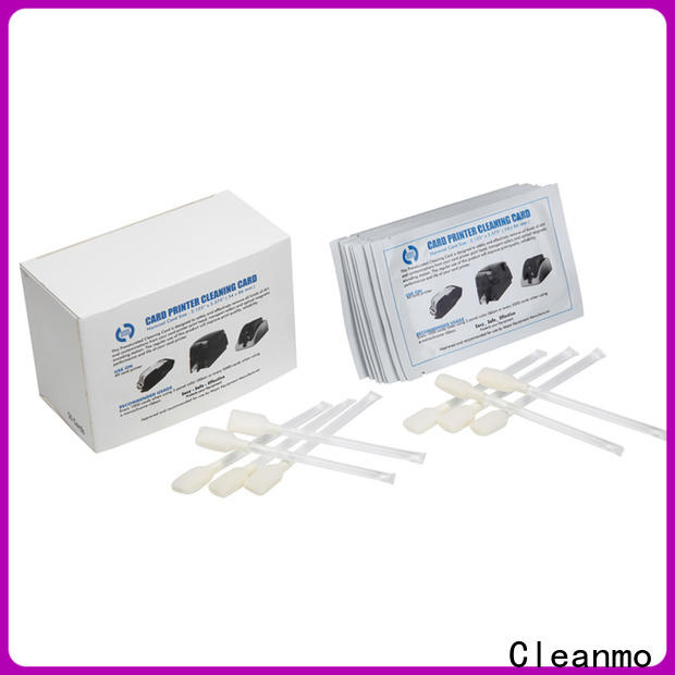 Cleanmo T shape zebra printhead cleaning wholesale for ID card printers