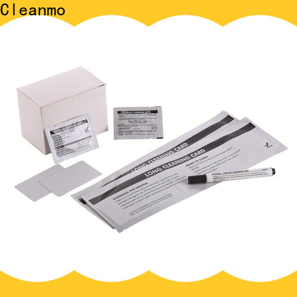 Cleanmo cost-effective Evolis Cleaning cards factory price for Cleaning Printhead