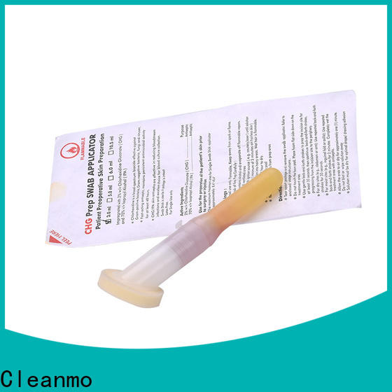 Cleanmo medical grade 100PPI open-cell polyurethane foam cotton tipped applicators supplier for biopsies