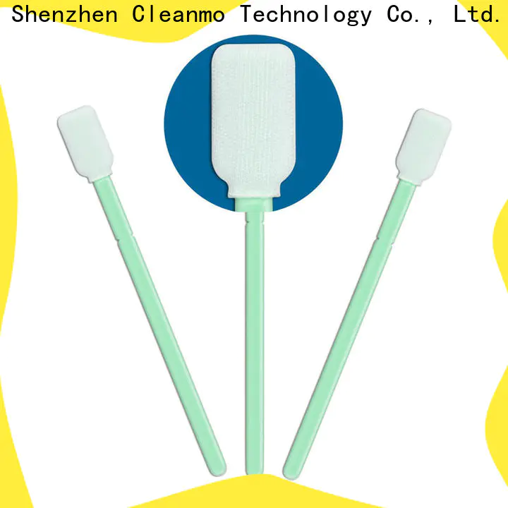 high quality dacron polyester swabs flexible paddle factory for optical sensors