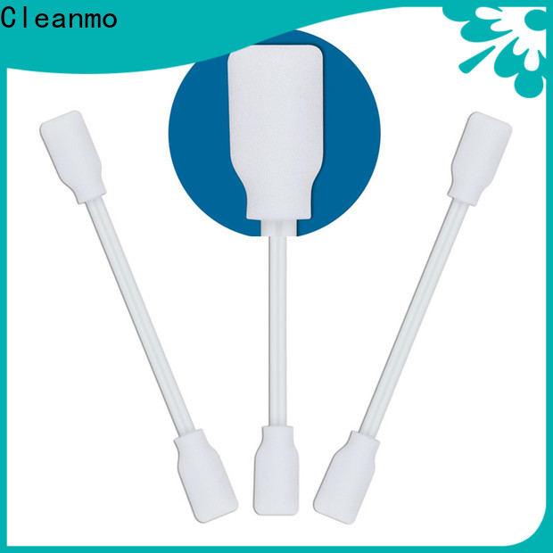Cleanmo precision tip head cotton swab stick supplier for general purpose cleaning