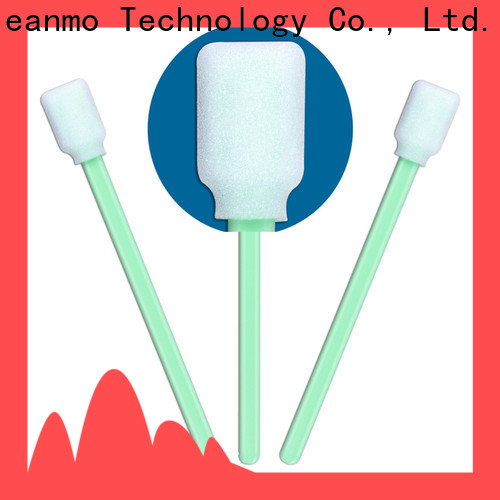 Cleanmo precision tip head non cotton swabs manufacturer for excess materials cleaning