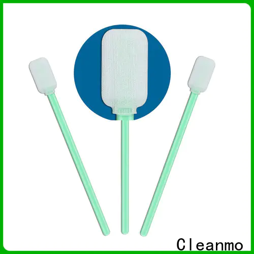Cleanmo flexible paddle dacron swab wholesale for general purpose cleaning