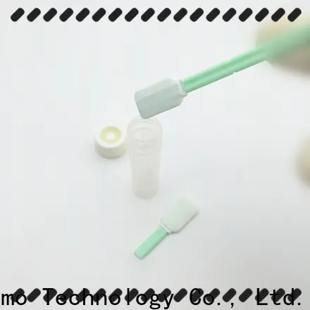Cleanmo Custom high quality sterile swab stick supplier for test residues of previously manufactured products