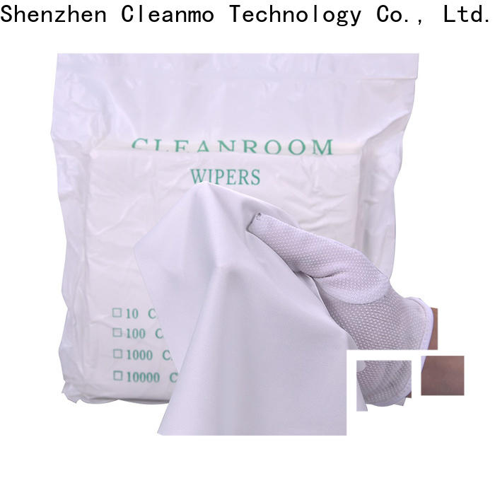 good quality disposable microfiber wipes superior dimensional stability factory for chamber cleaning