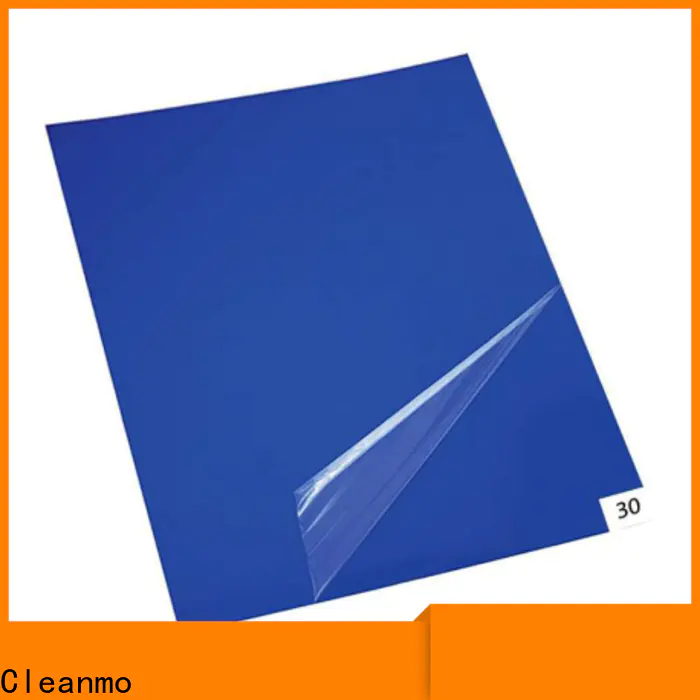 Cleanmo sensitive adhesive sticky mat price wholesale for gowning rooms