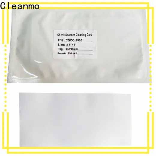 effective check reader cleaning card manufacturer for Canon CR-55 Check Scanner