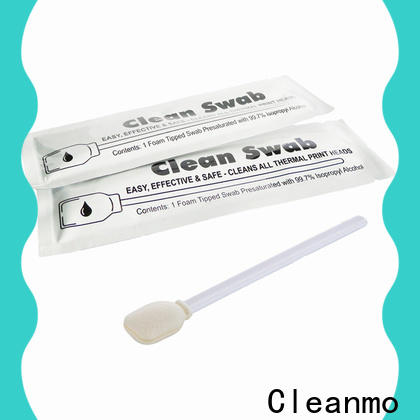 Cleanmo Aluminum Foil cleaning swabs for printers wholesale for Card Readers
