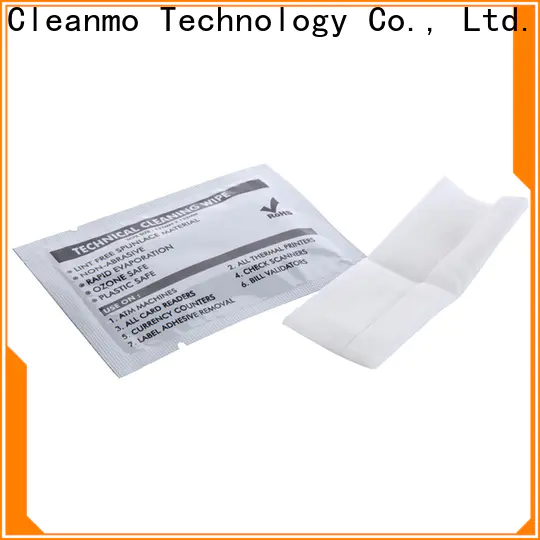 Cleanmo Non Woven Fabric Screen Cleaning Wipes supplier for ATM/POS Terminals