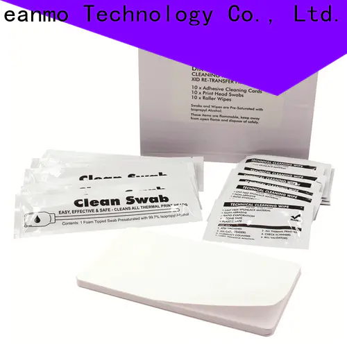 Cleanmo Electronic-grade IPA inkjet printer cleaning sheets wholesale for XID 580i printer