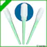 Bulk purchase cotton swab applicator green handle supplier for general purpose cleaning