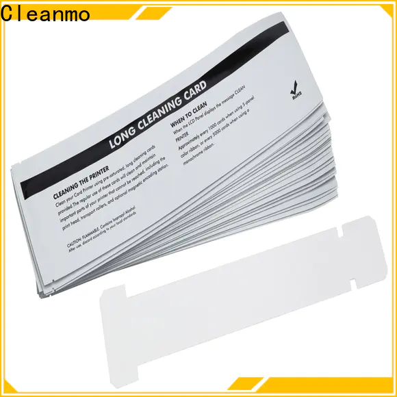 Cleanmo Wholesale zebra cleaning card factory for ID card printers