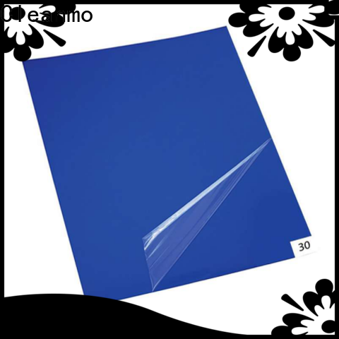 Cleanmo Bulk buy custom blue sticky mat for clean room wholesale for cleanroom entrances