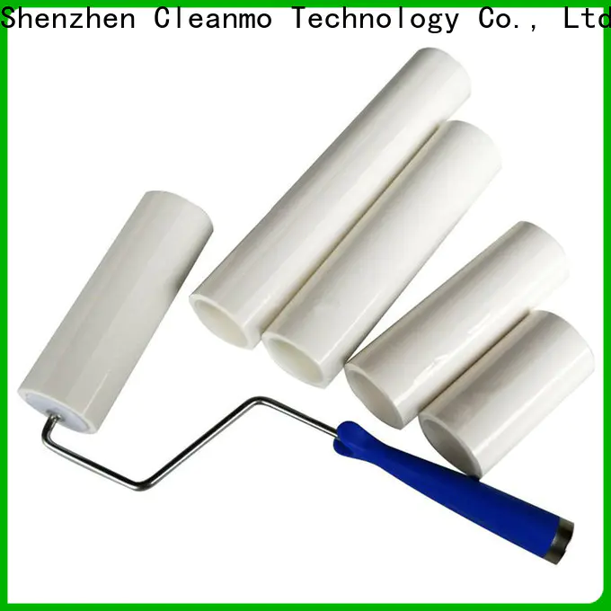 Cleanmo soft surface texture adhesive roller wholesale for ground