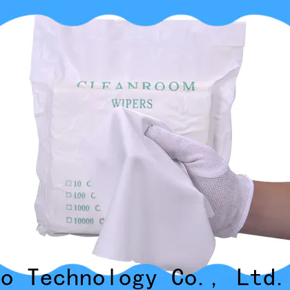 Cleanmo 70% Polyester microfiber wipe factory for medical device products