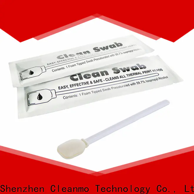 OEM IPA pre-saturated cleaning swabs Aluminum Foil manufacturer for ATM/POS Terminals