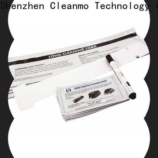 Cleanmo Electronic-grade IPA CR80 Cleaning Cards supplier for J430i Printers