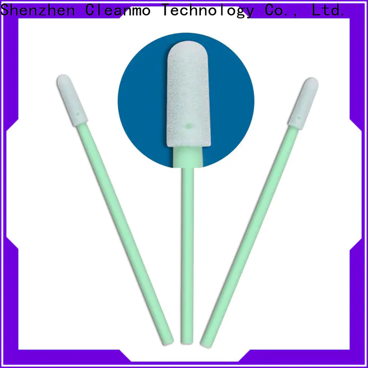 Cleanmo Polyurethane Foam cotton swab manufacturers manufacturer for Micro-mechanical cleaning