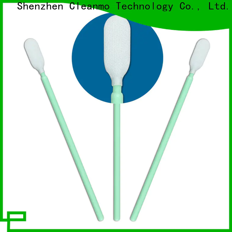 Cleanmo Polypropylene handle sensor swab full frame factory price for Micro-mechanical cleaning