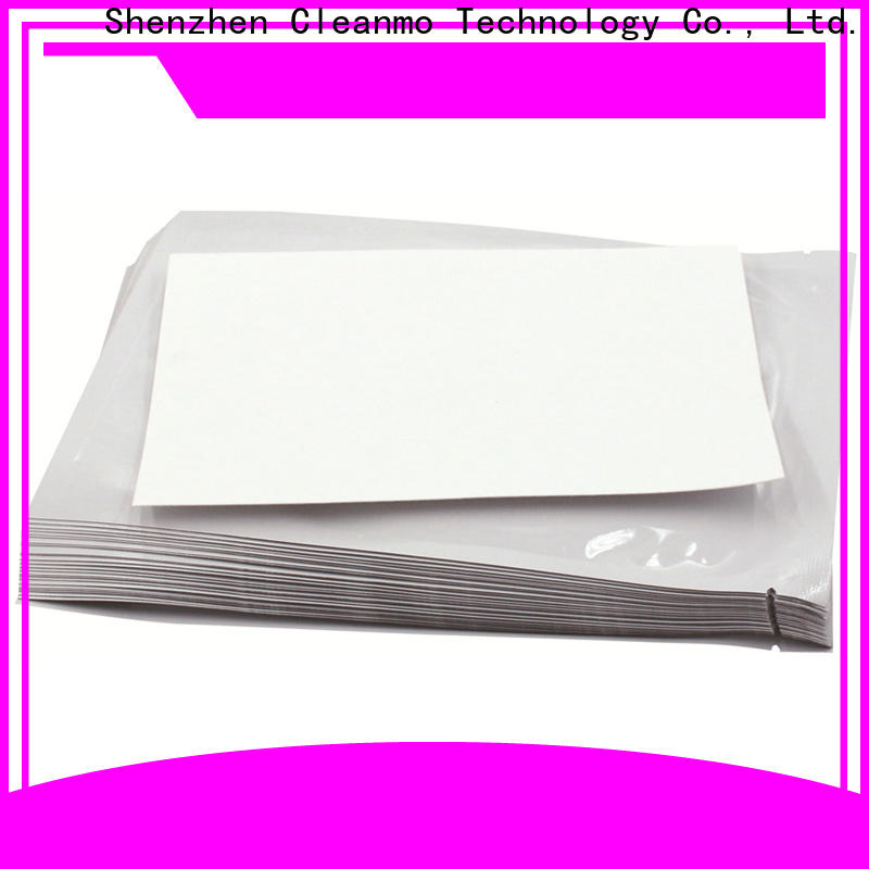 Cleanmo convenient laser printer cleaning kit supplier for ID card printers