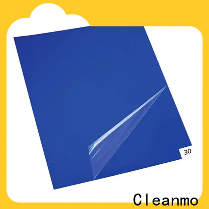 Cleanmo polystyrene film sheets adhesive mat manufacturer for laboratories