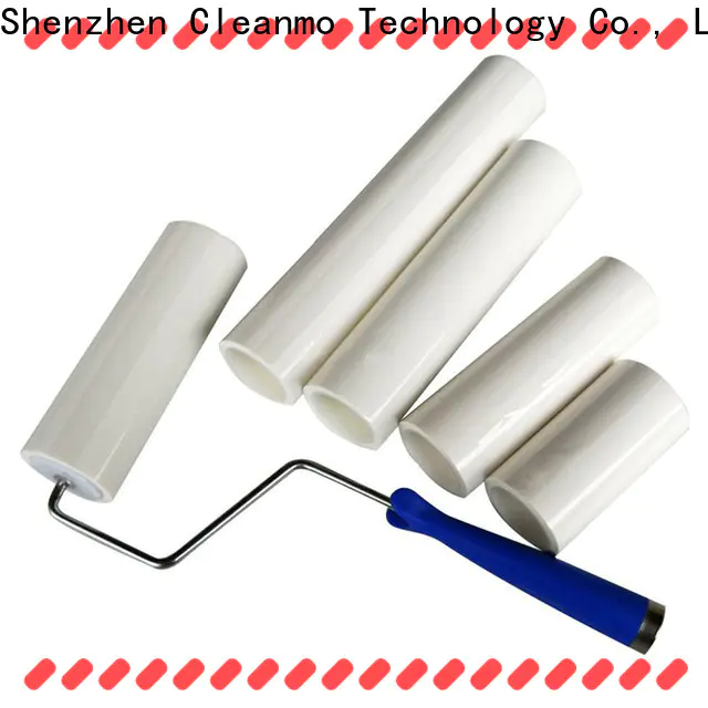 Cleanmo low density polyethylene film lint remover roller factory for medical device