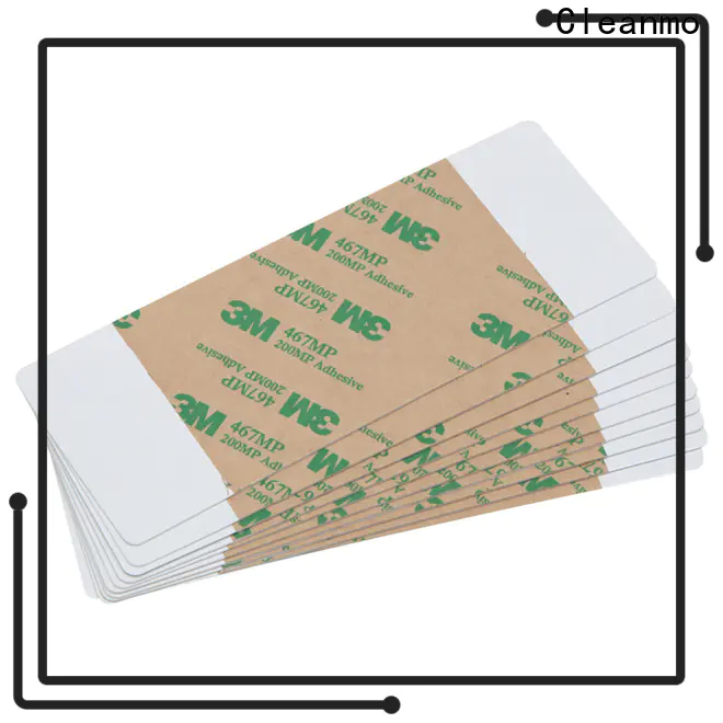 Cleanmo high tack pressure sensitive adhesive datacard cleaning card wholesale for ImageCard Select