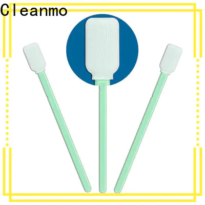high quality cleanroom swabs foam polypropylene handle manufacturer for printers