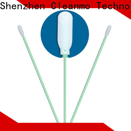 Cleanmo polyurethane foam swabs precision tip head wholesale for general purpose cleaning