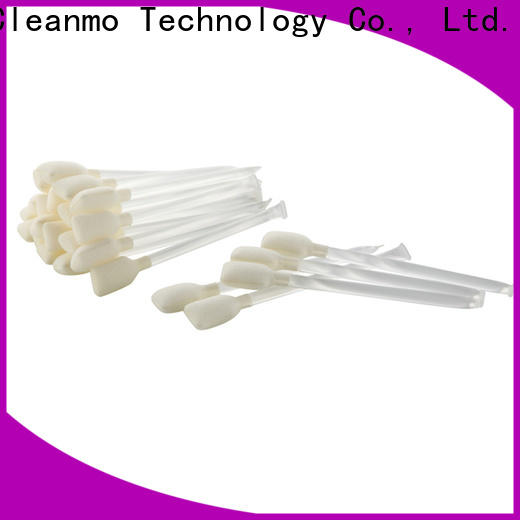 Cleanmo Non abrasive print head cleaning swabs factory for ID Card Printers