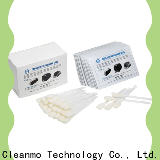 Cleanmo non woven zebra cleaning kit wholesale for ID card printers