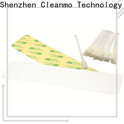 Cleanmo non woven zebra printer cleaning factory for cleaning dirt
