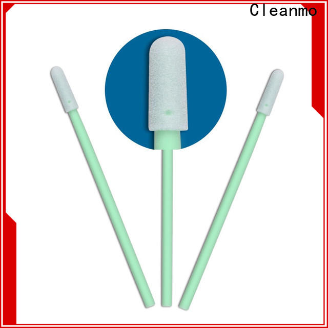 Cleanmo ESD-safe Polypropylene handle oral swabs factory price for excess materials cleaning