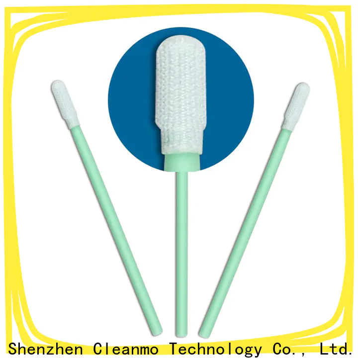 Cleanmo excellent chemical resistance long swabs factory for printers