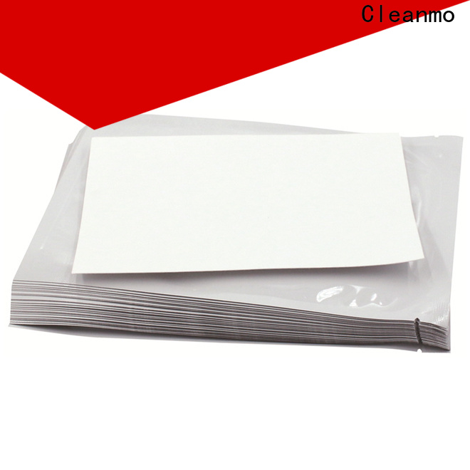 high quality laser printer cleaning kit Aluminum Foil wholesale for Evolis printer Cleanmo