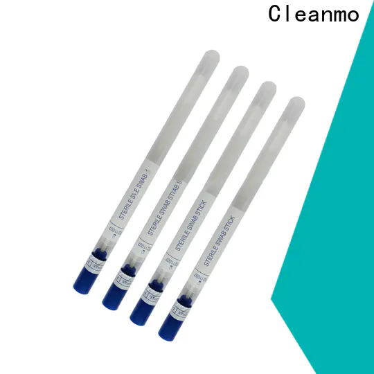 Cleanmo high recovery nasopharyngeal nylon flocked swab factory for molecular-based assays