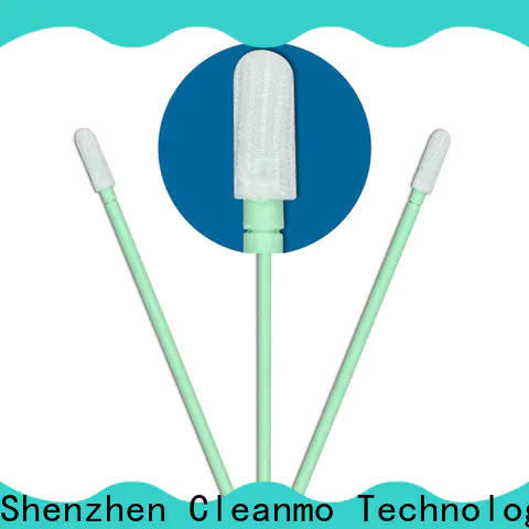 Cleanmo flexible paddle safety swabs supplier for printers