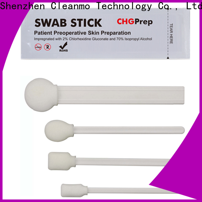 Cleanmo Custom ODM anti bacterial swabs supplier for Surgical site cleansing after suturing
