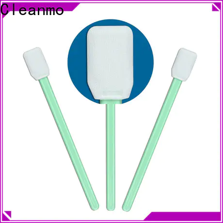 ESD-safe Disposable Microfiber Swabs Polypropylene handle wholesale for Micro-mechanical cleaning