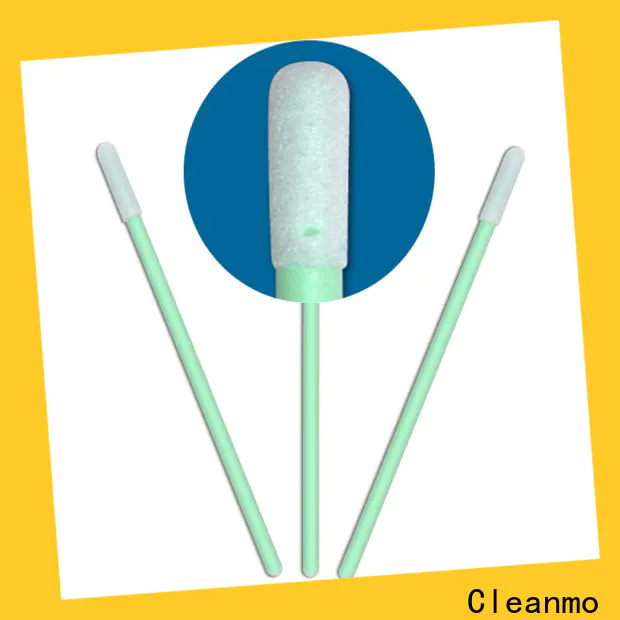 Cleanmo Polyurethane Foam lint free Sponge Swabs supplier for Micro-mechanical cleaning