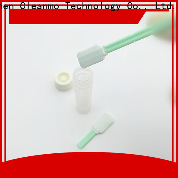 Cleanmo Double layered head sampling collection swabs supplier for test residues of previously manufactured products