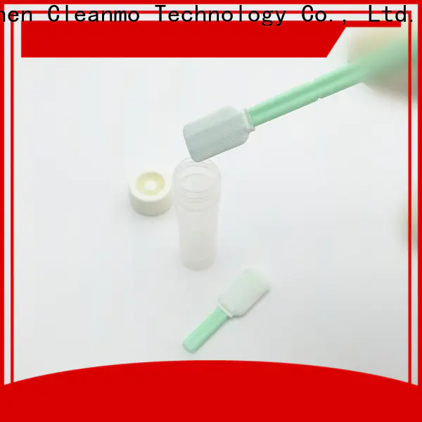 Cleanmo Double layered head sampling collection swabs supplier for test residues of previously manufactured products
