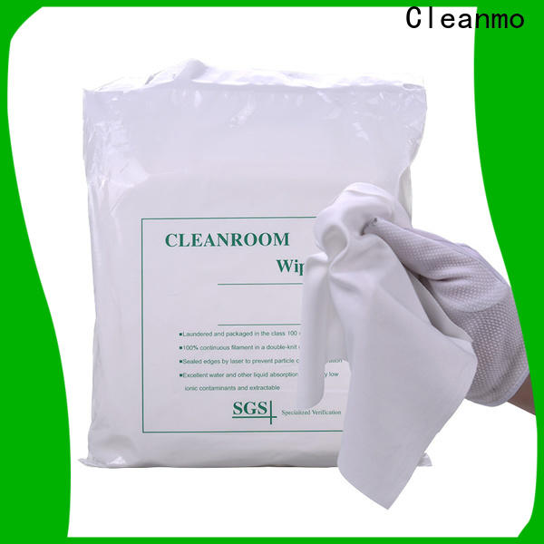 Cleanmo Cleanmo cleanroom wipers 9x9 supplier for medical device products