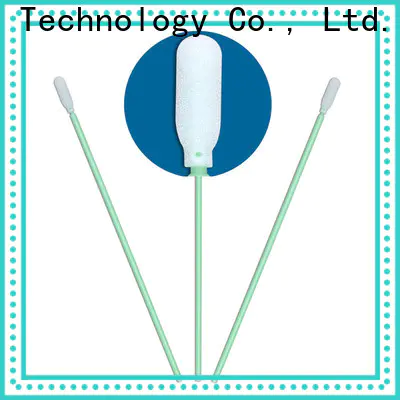 Custom ear wax on cotton bud thermal bouded supplier for Micro-mechanical cleaning