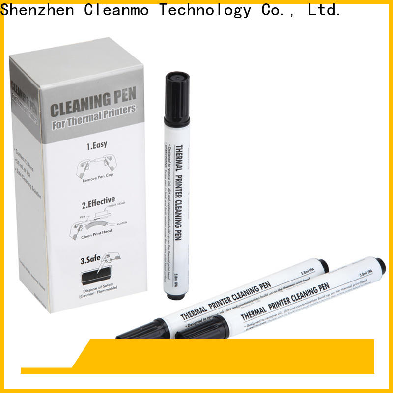 Cleanmo zebra cleaning kit pvc manufacturer for Zebra P120i printer
